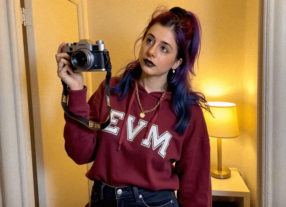 Emma-Jane MacKinnon-Lee old EVM cameras